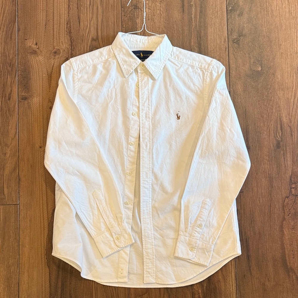 Polo by Ralph Lauren White Button Down Shirt